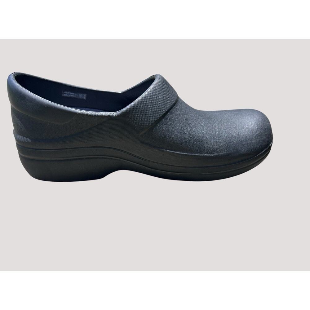 Crocs On The Clock Women’s Size 10 Black Slip Resistant Comfort Work Clogs Shoes - Picture 3 of 9